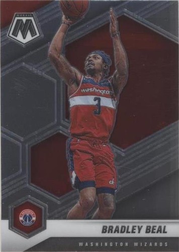 2019 Panini Mosaic Basketball SP Silver Refractor Bradley Beal