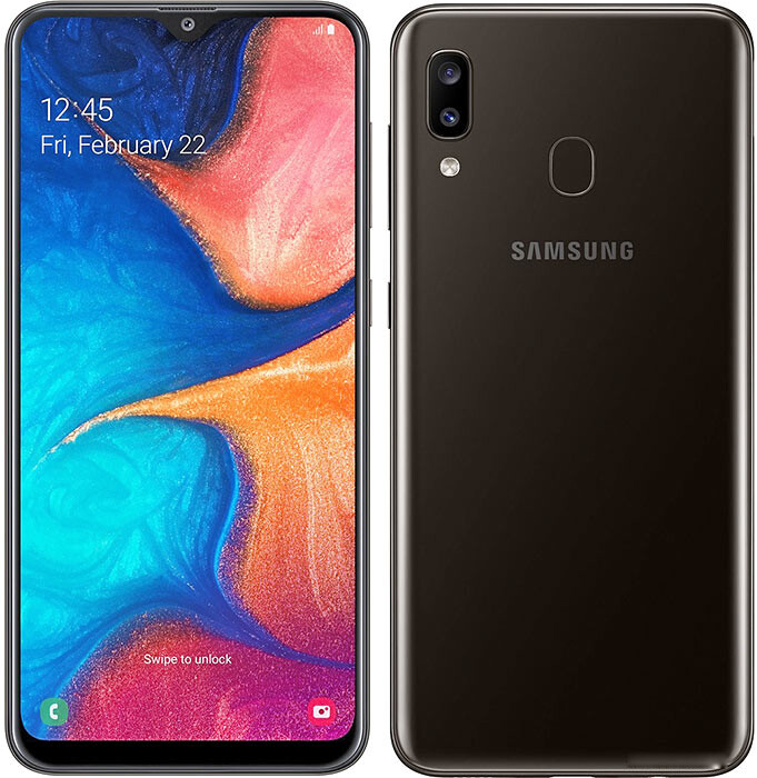 Samsung Galaxy A20 SM-A205U (USA) Black Android 32GB ROM 3GB RAM