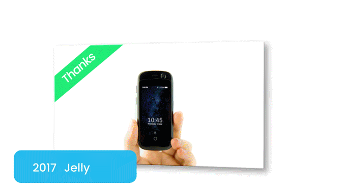Unihertz Jelly Star - 最小のAndroid 13スマートフォン