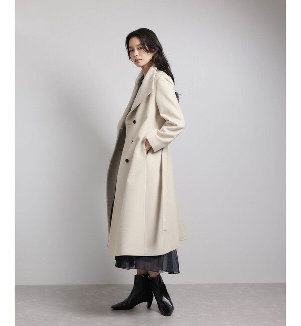 プレミアムカシミヤ ロングコート【逸品・マルチWAY】【25AW】（ROPE