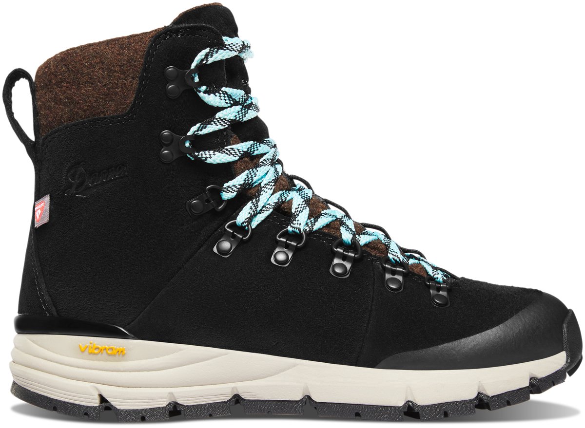 Danner - Arctic 600 Side-Zip Black/Spark Blue Insulated 200G