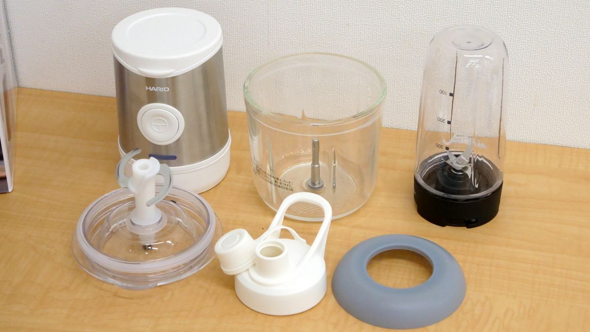 電源なしでも使えてスムージーもみじん切りも1台だけでサクッと