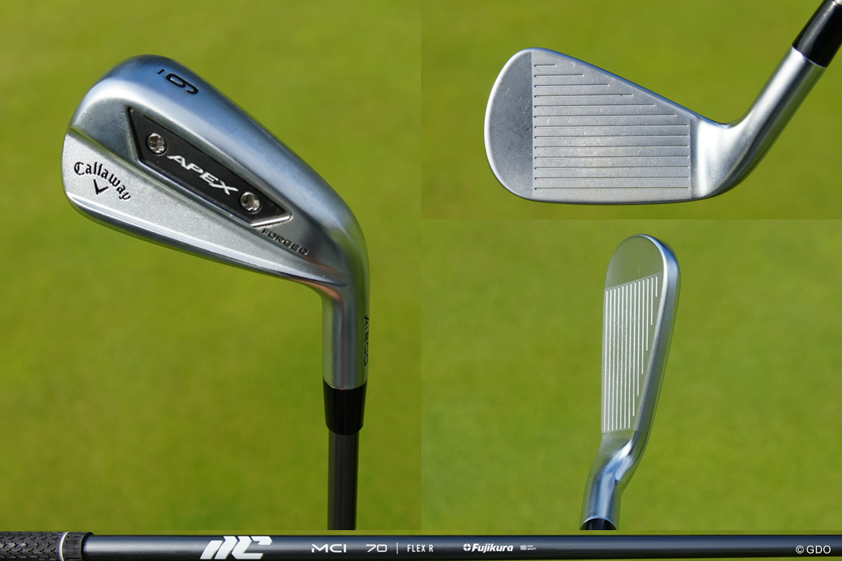 西村優菜の最新セッティング 「XフォージドMAX アイアン×新MCIシャフト