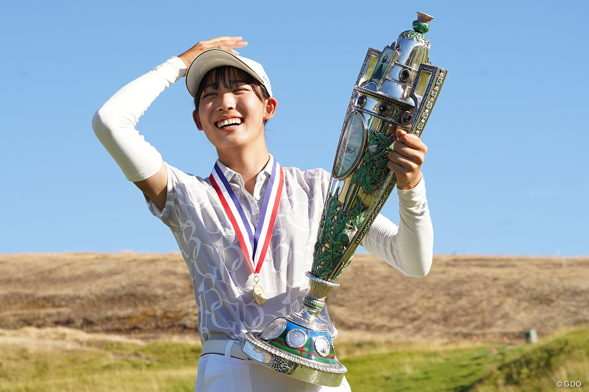 太平洋を国際便で… 馬場咲希は優勝カップをどうする？ 【LPGAツアー