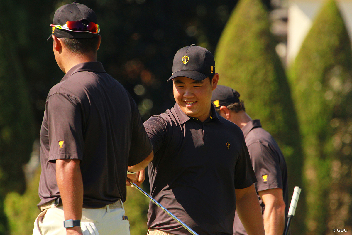 画像詳細 2023年 プレジデンツカップ 事前 アダム・スコット 松山英樹