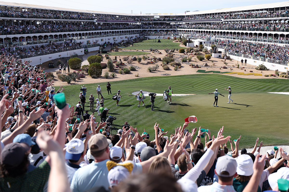 3 USA PGAツアー フェニックスオープン キャディバッグ 3点式 廃盤 3