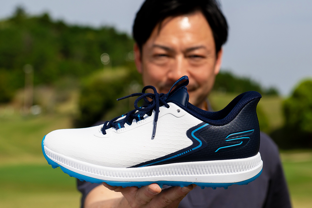 Skechers ゴルフシューズ ホワイト/ネイビー 27 Skechers ゴルフ