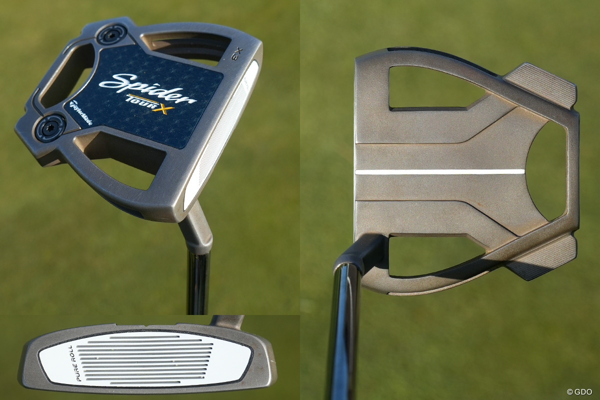 未使用スパイダーゼロトルクパター33インチ 未使用スパイダーゼロ