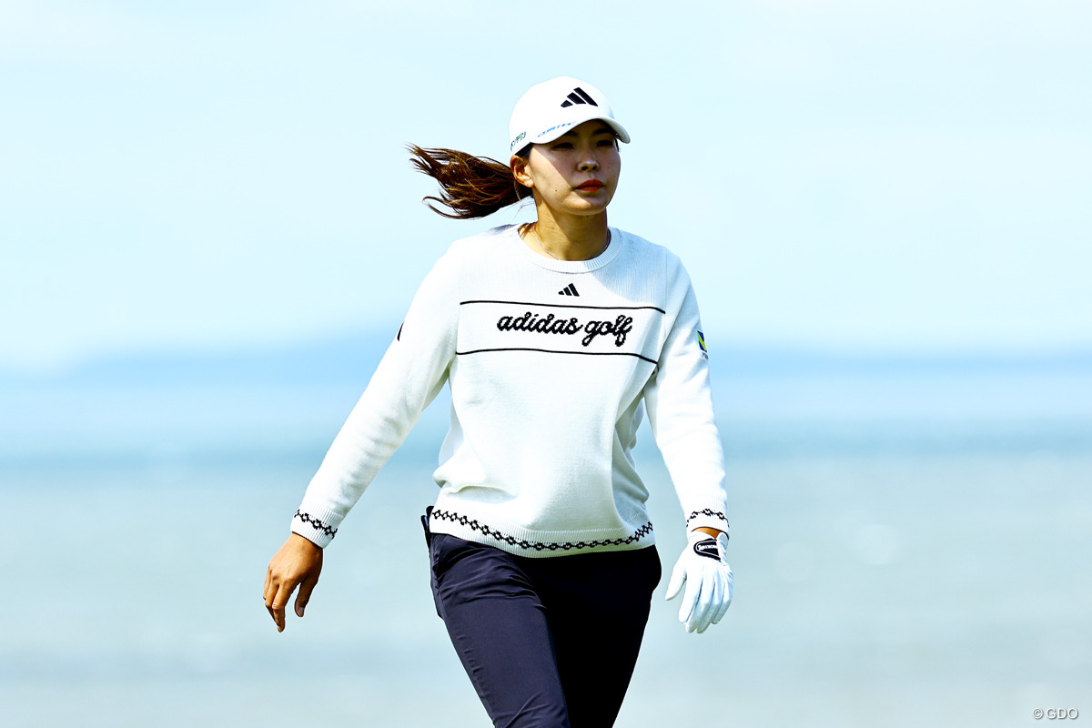 声を震わせ「頑張ります」 渋野日向子3年ぶり予選通過へ1打届かず