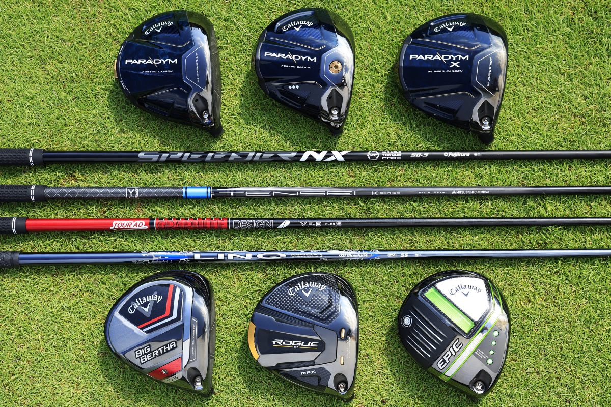 ずばり「パラダイム」に合うシャフトは！？ 4大メーカー最新モデル