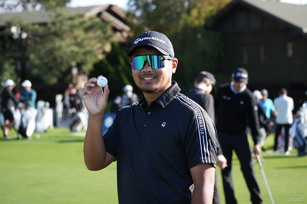 久常涼もチェンジ テーラーメイドの新しい「TP5x」／米ツアーで見つけ