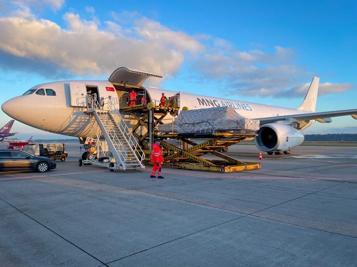 See Inside the Airbus A330 Freighter That Was Once a Passenger Jet