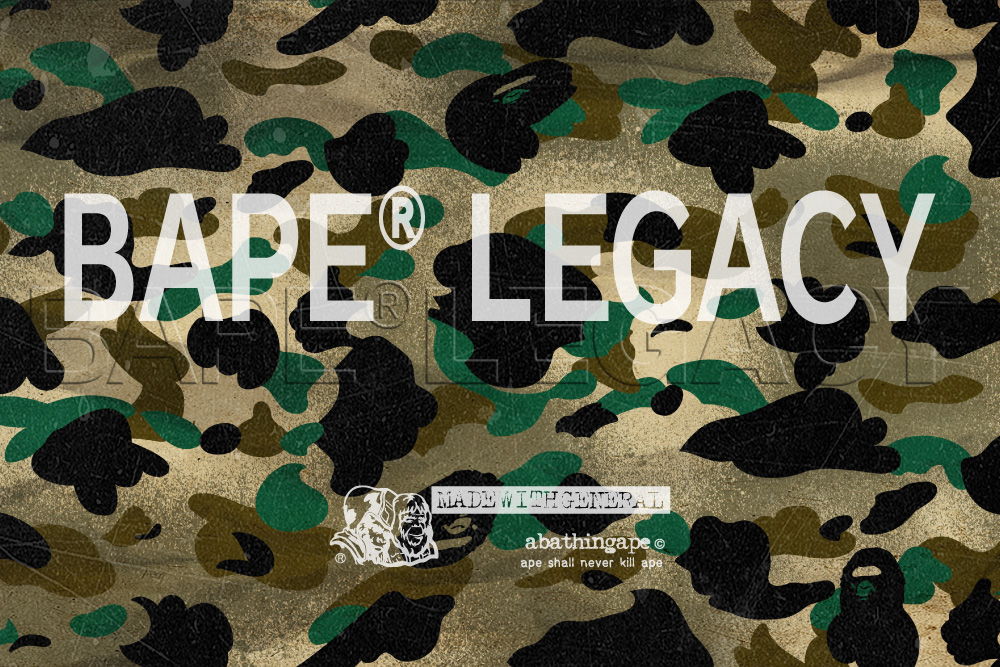 BAPE®︎ LEGACY “1ST CAMO”の 30年の軌跡と革新を纏うアイテムが登場