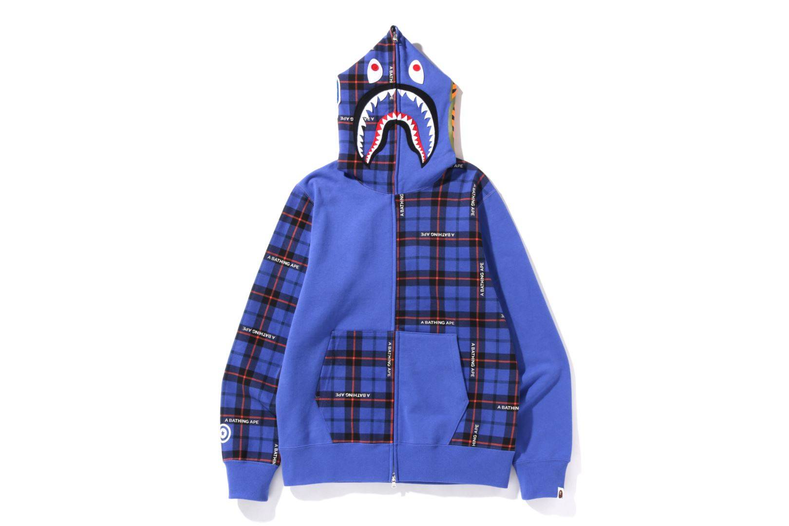 ベイプ　チェックプルオーバー BATHING APE A