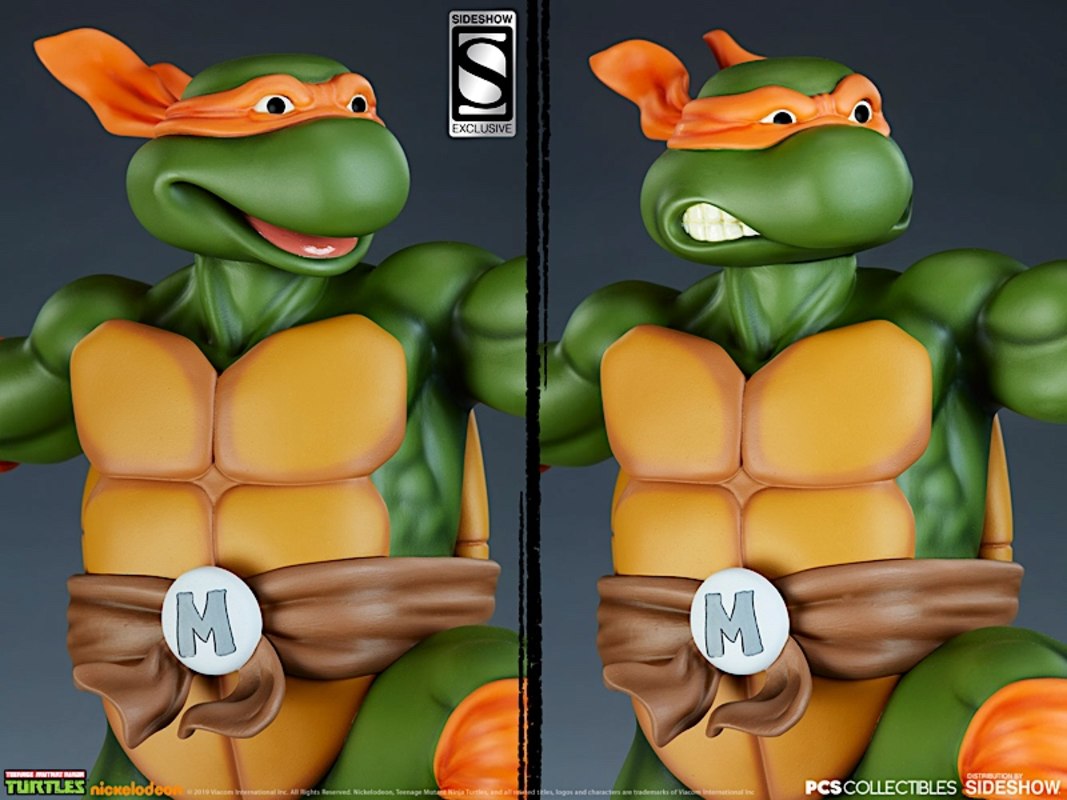 Pop Culture Shock Collectibles present the Michelangelo 1:4 Scale