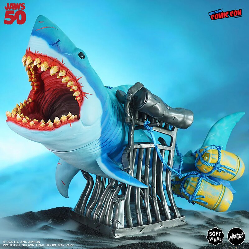 NYCC 2025 Mondo Jaws Soft Vinyl Figure - Underwater Variant