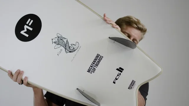 ミックファニング ソフトボード サーフボード KUMAFISH 5'8 FUTURE