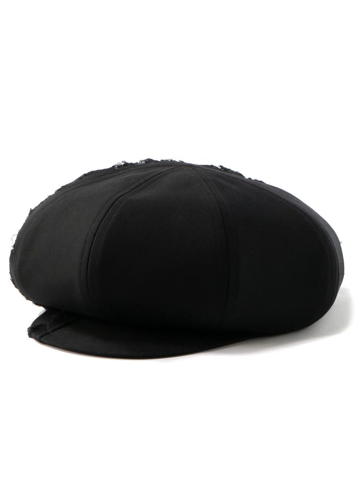 ヨウジヤマモト公式】Cotton Remaining Cloth Design Big Casquette