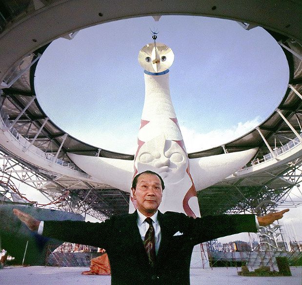 岡本太郎 太陽の塔 ネクタイピン 岡本太郎 太陽の塔 ネクタイピン 岡本
