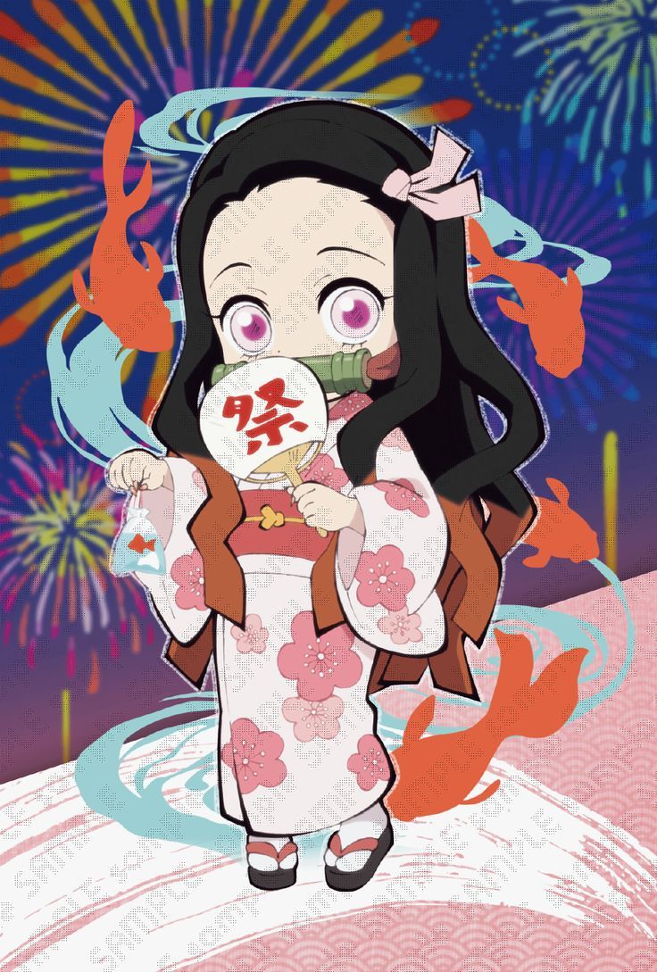 鬼滅の刃」夏まつり描き下ろしイラスト2019 竈門禰豆子