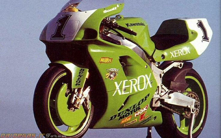 Scott Russell Muzzy Kawasaki Zx7rr World Superbike