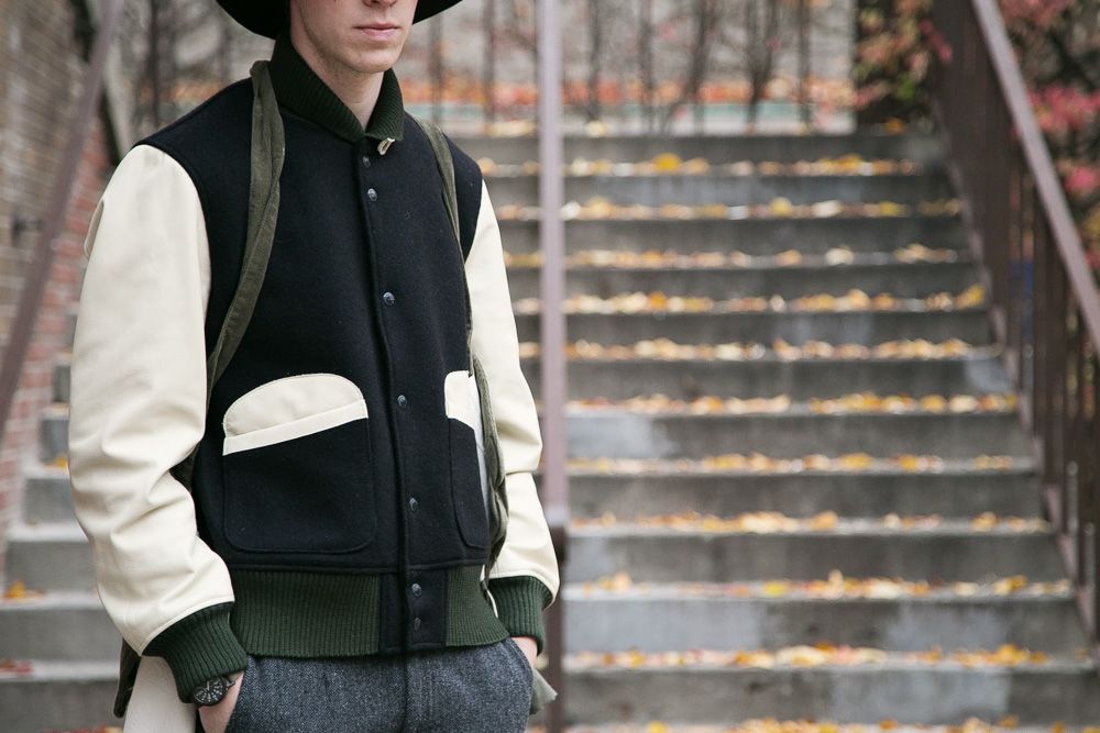 Engineered Garments x Golden Bear スタジャン