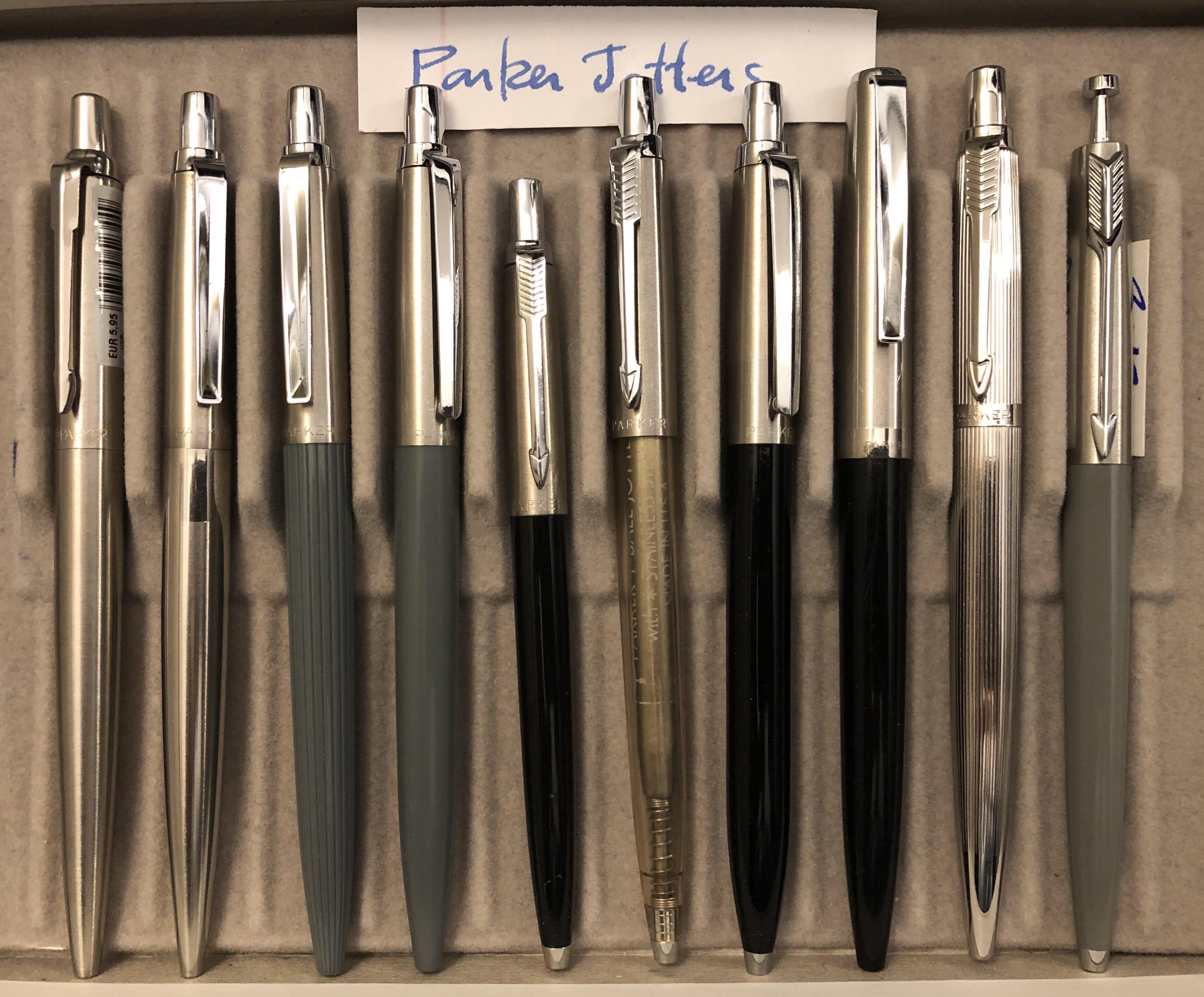 Ever seen a Parker Jotter like the one on the far right? : r/pens