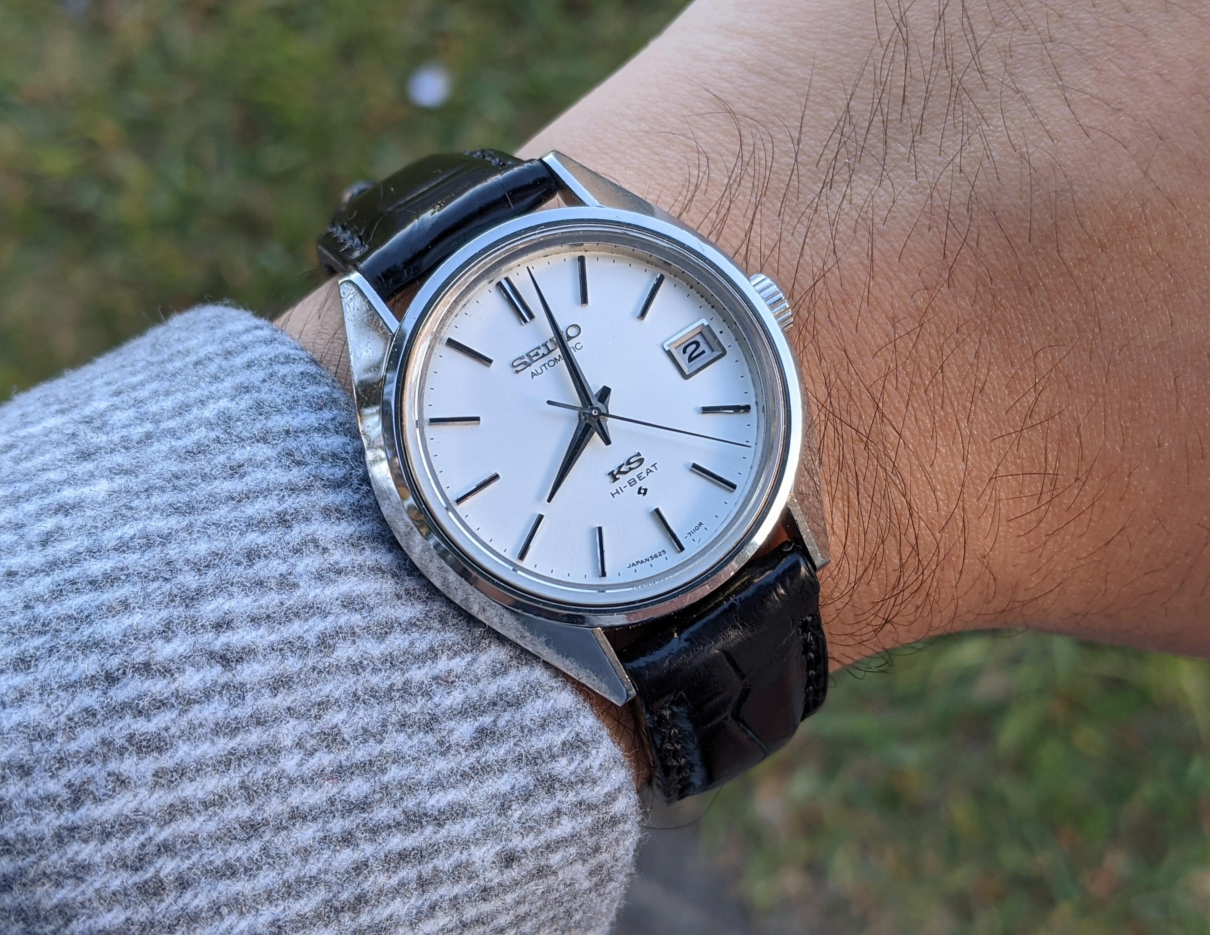 キングセイコー] 1974年製のクラシック56KS自動巻き : r/Watches