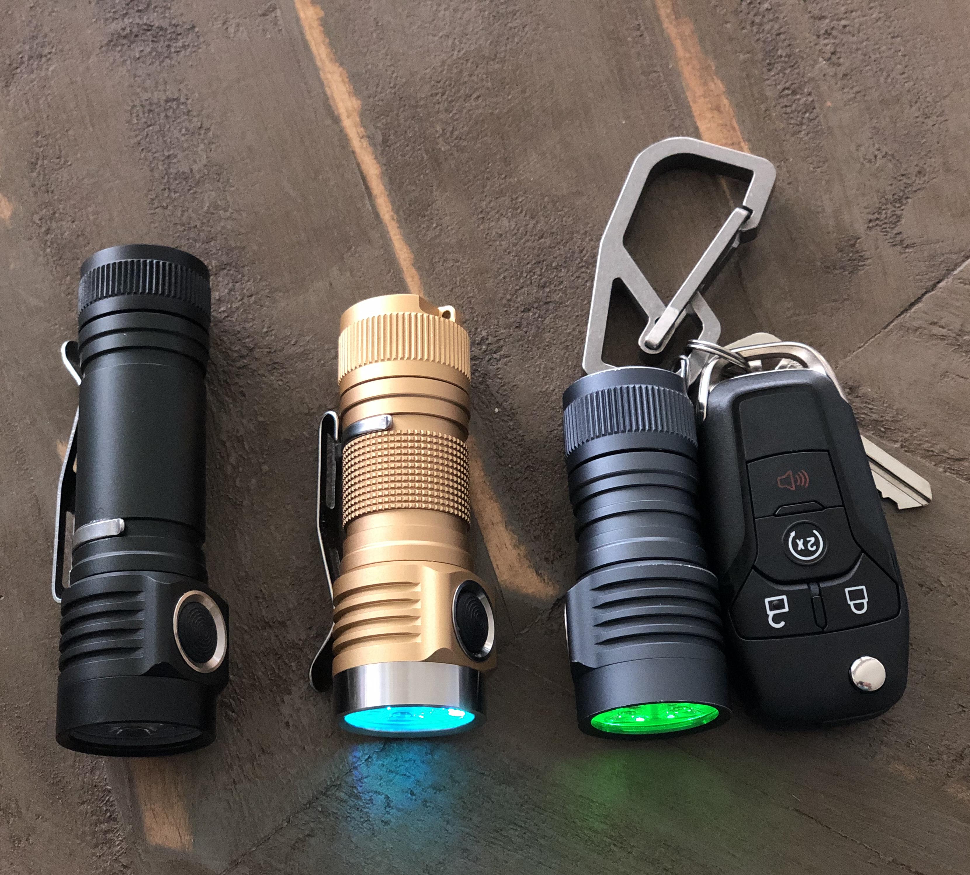 The 18500 tube is my favorite. : r/flashlight