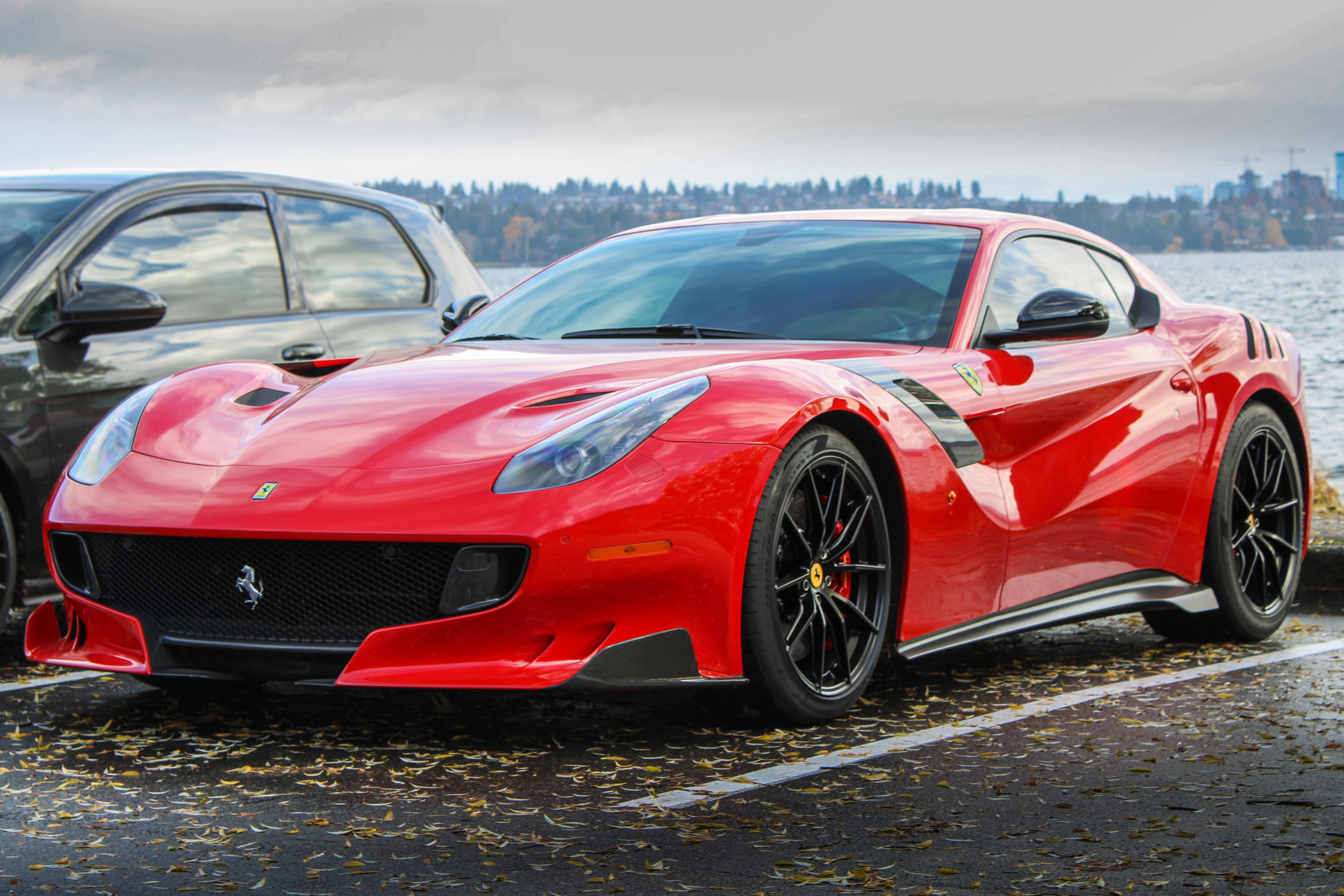 1/799 Ferrari F12tdf at a local car meet. The owner told me that
