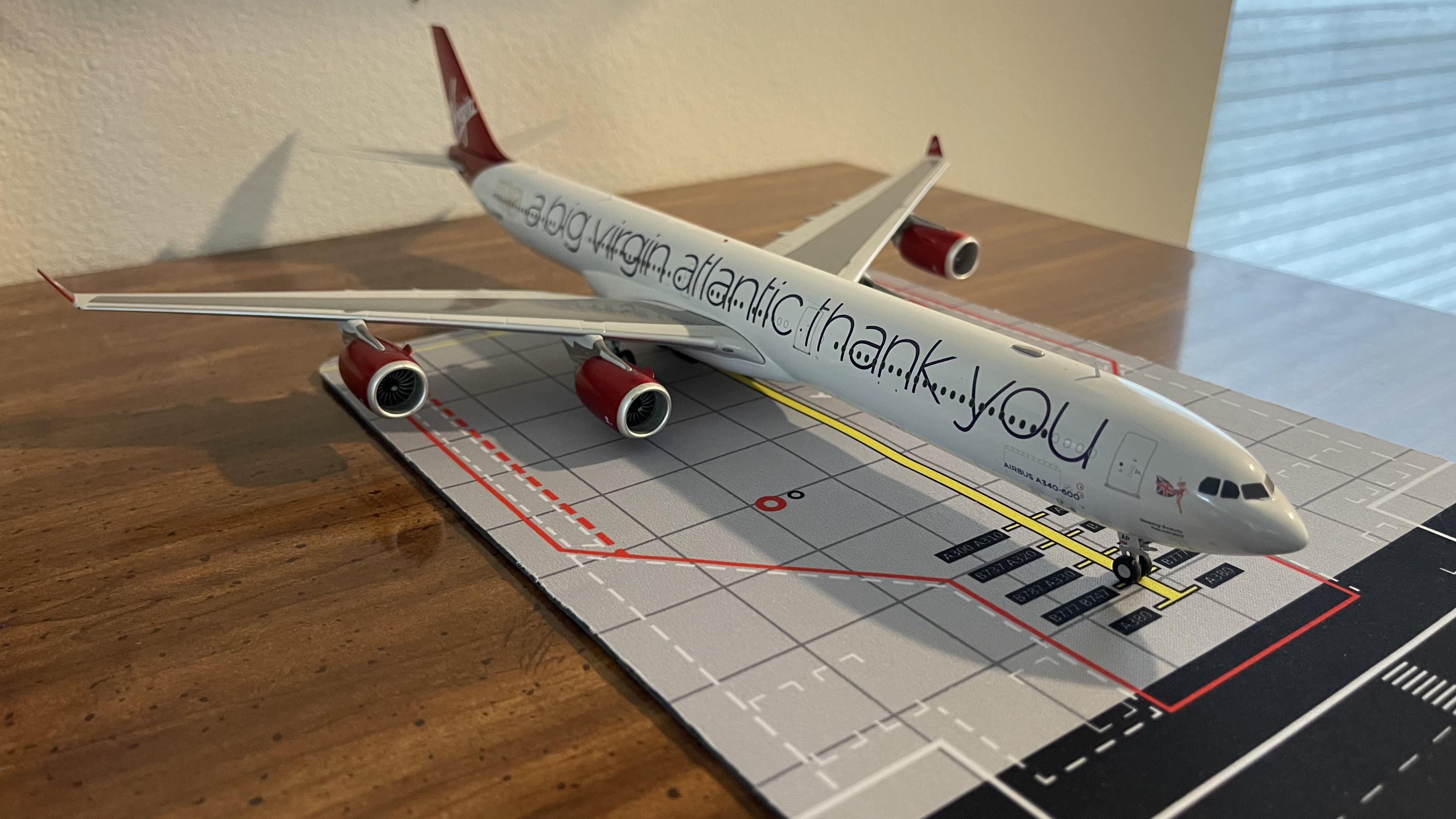 Virgin Atlantic A340-600 1:200 : r/GeminiJets