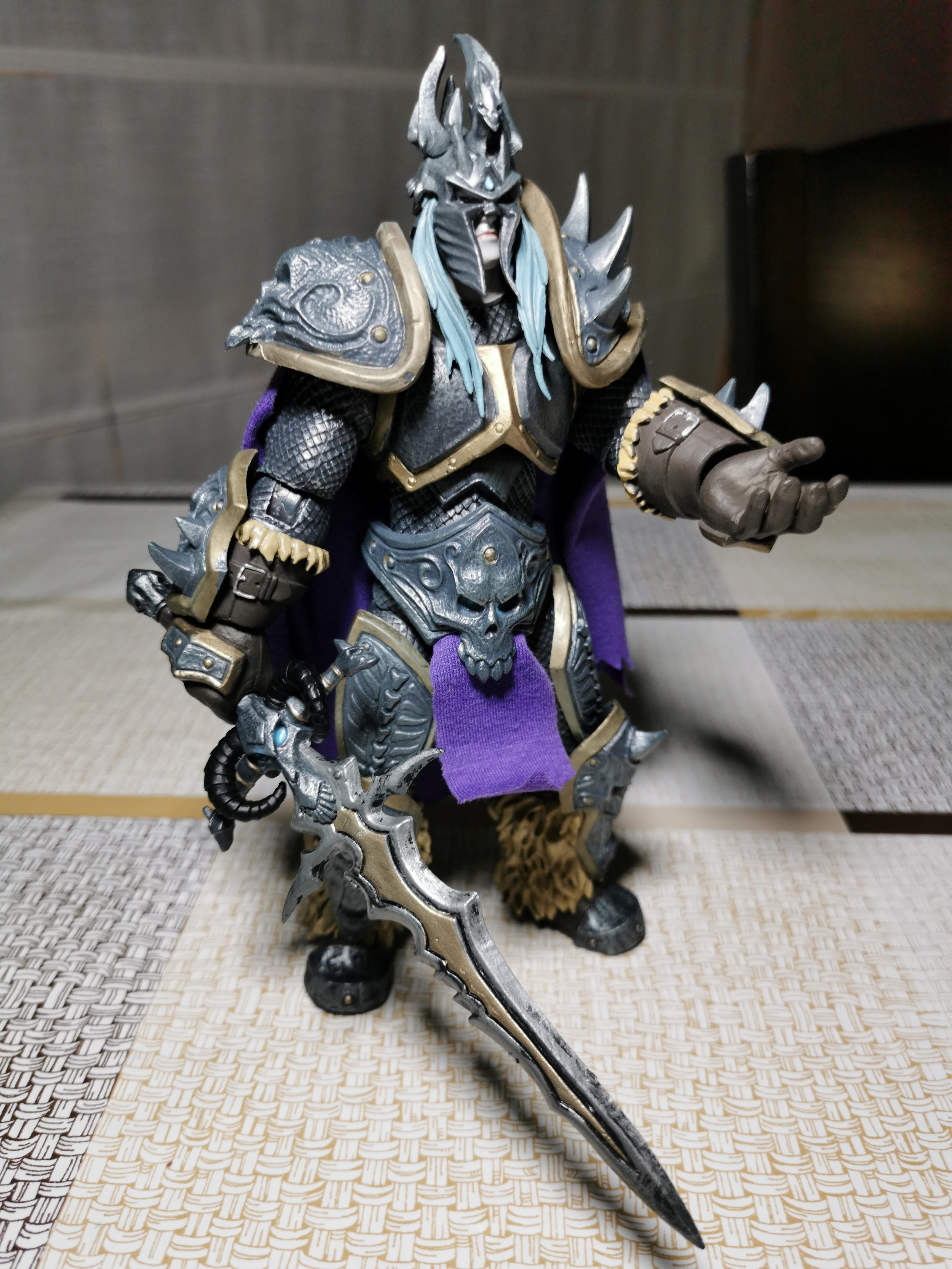 Today I got this Lich King action figure : r/wow