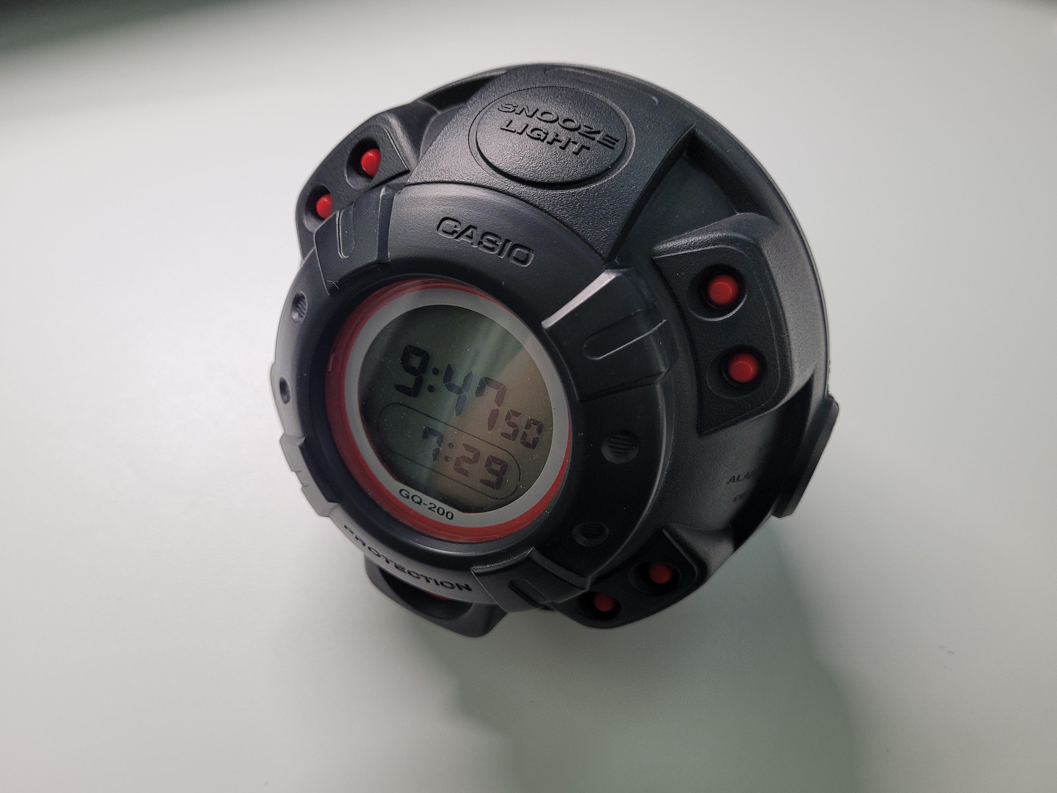 My alarm clock, the Casio 