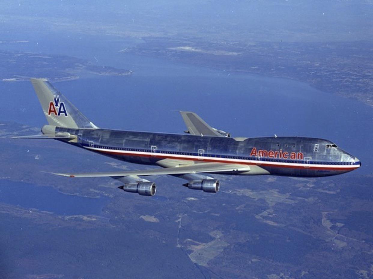 アメリカン航空 ボーイング747-100 : r/aviation