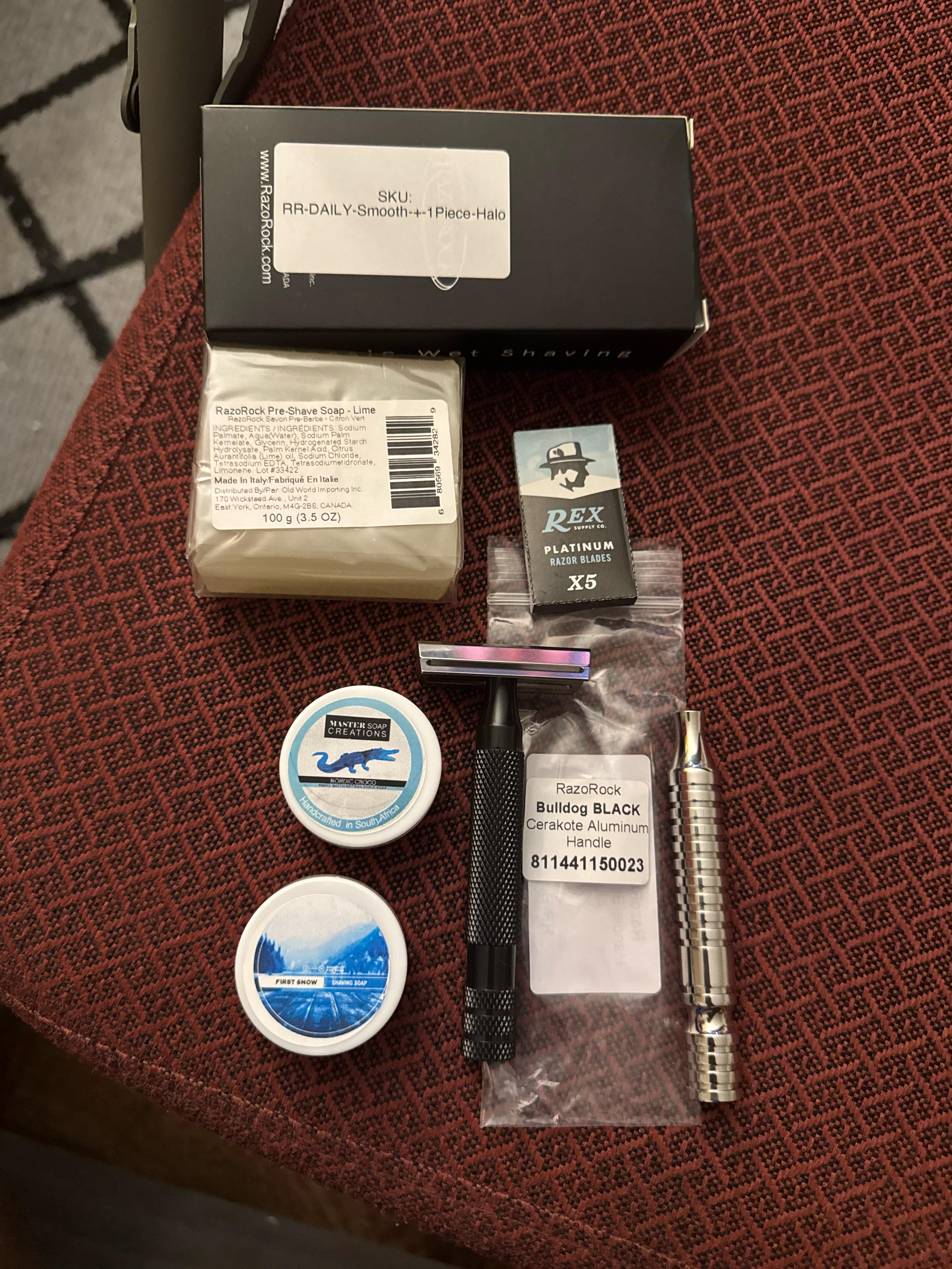 New RazoRock Daily Smooth Plus + Black Handle Just Arrived — My