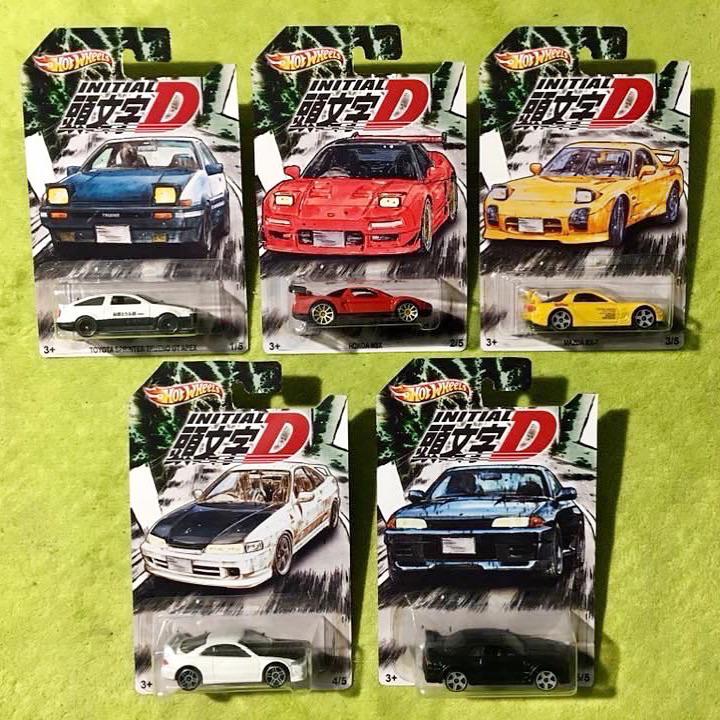 最近、Initial D x Hotwheelsのコラボが発表されたね。でもこれ