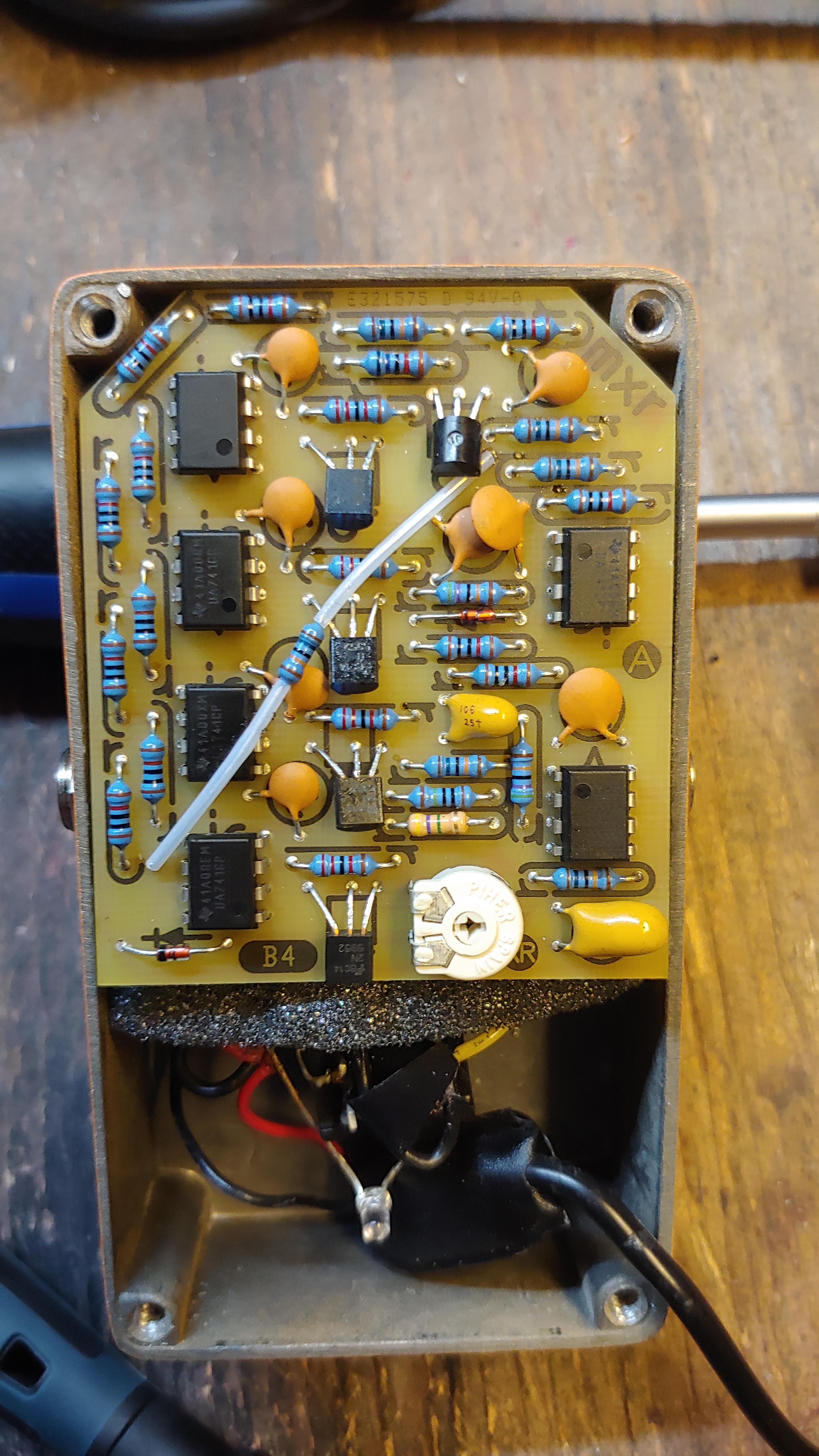 MXR Phase 90 Vintage Reissue Mod Questions : r/diypedals