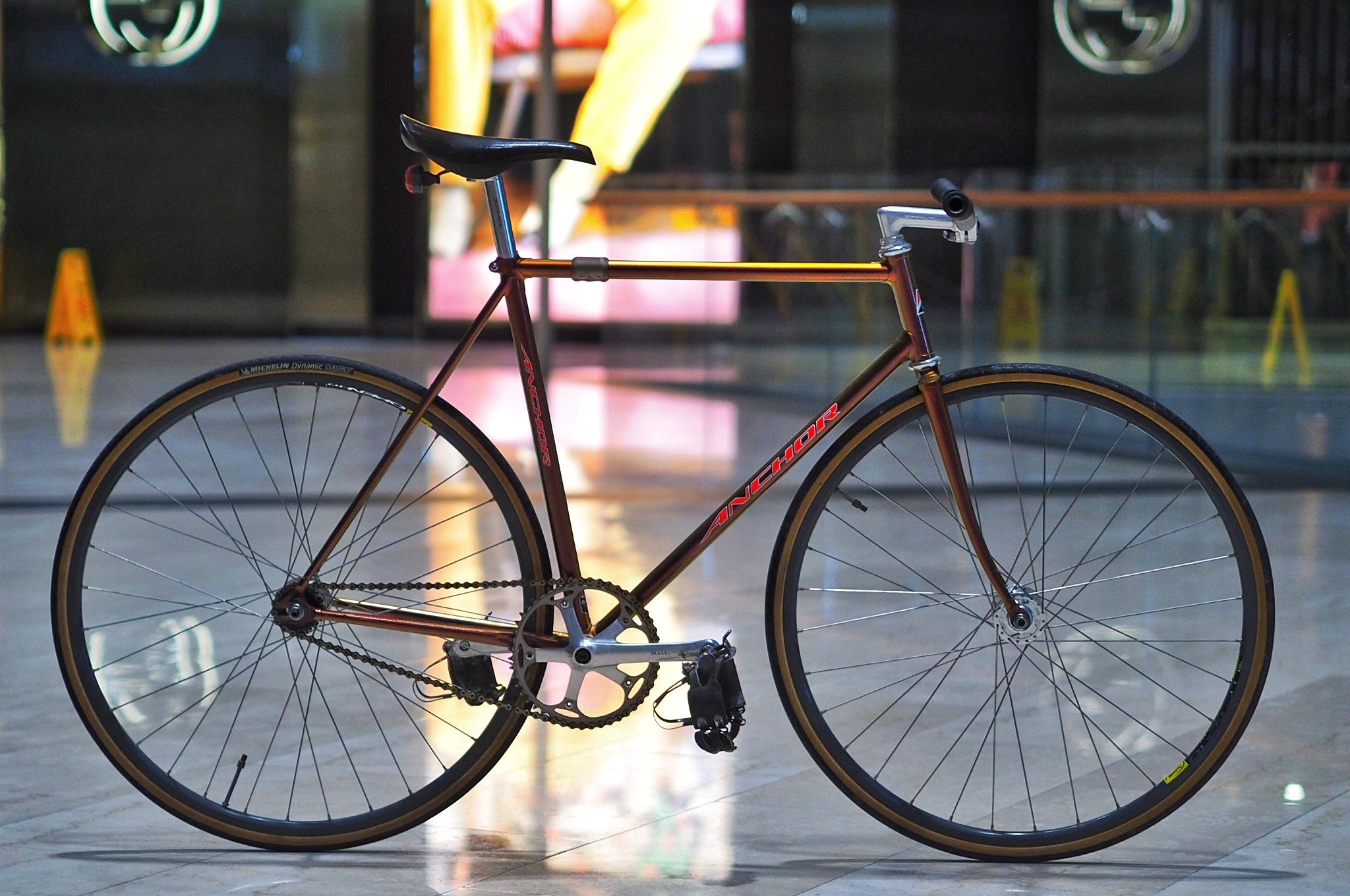 ブリヂストンAnchor NJSのビルド、去年の初め頃にやったんだ。みんな