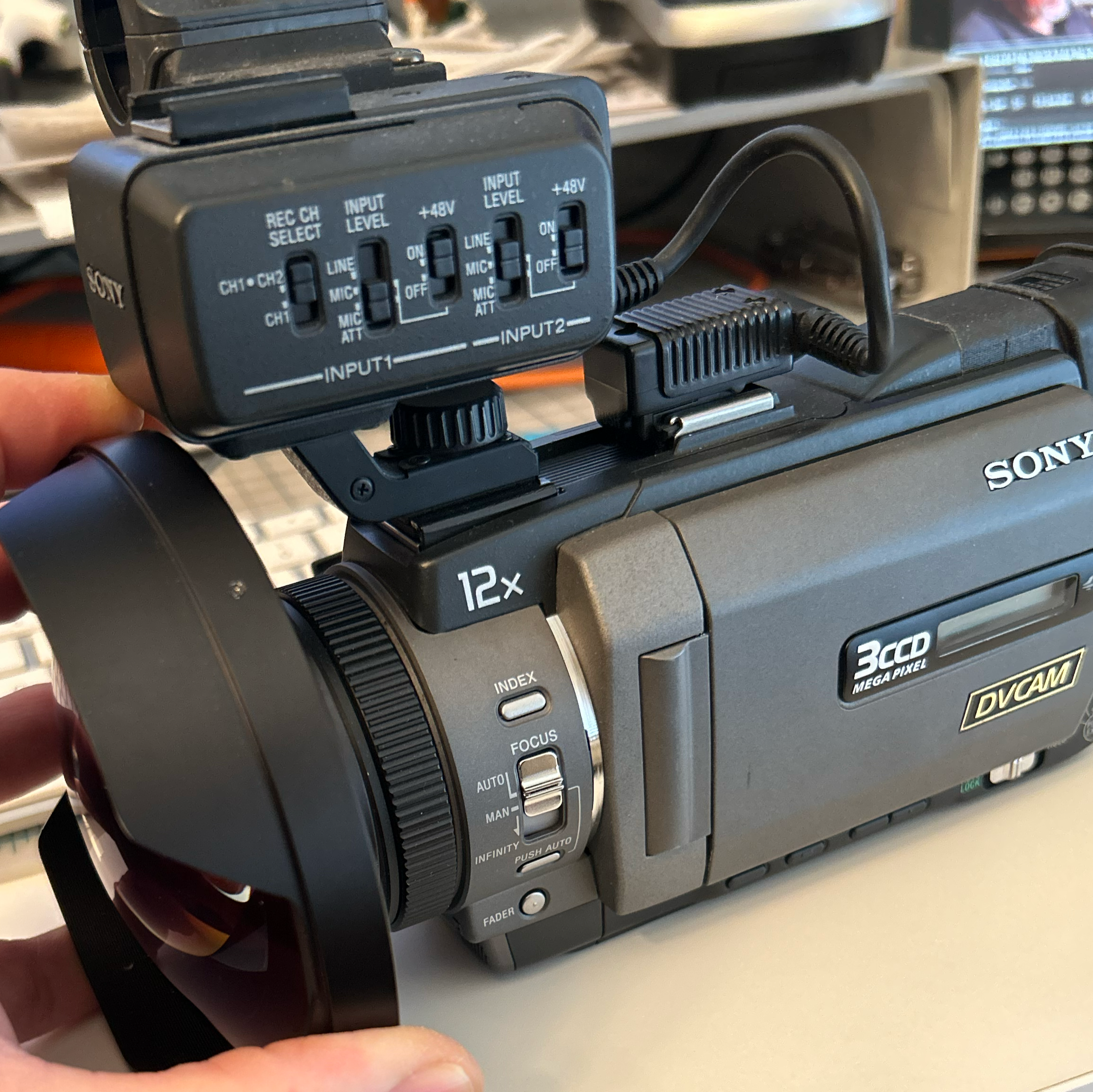 Sony DSR-PDX10 from the parents' attic : r/camcorders