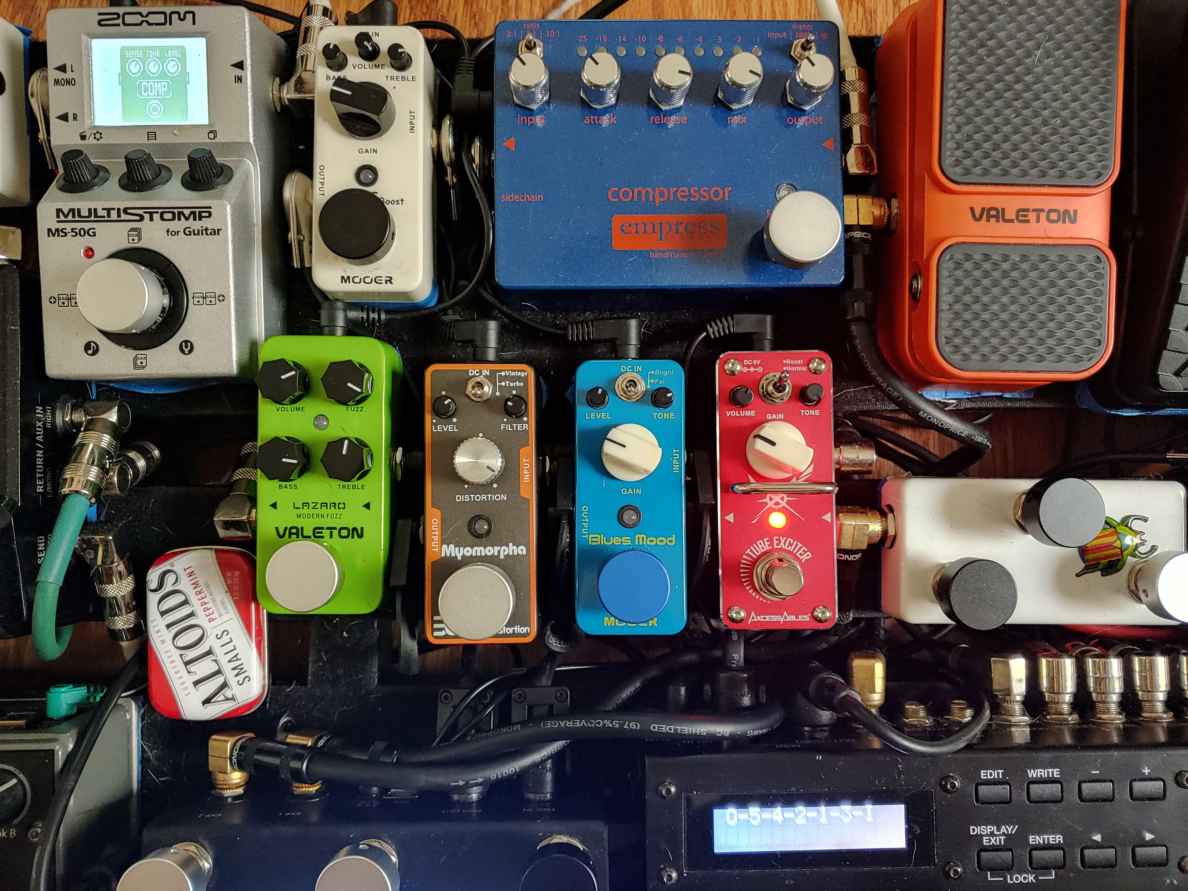 NPD x2 Mooer Blues Mood and Valeton Lazaro Fuzz : r/guitarpedals