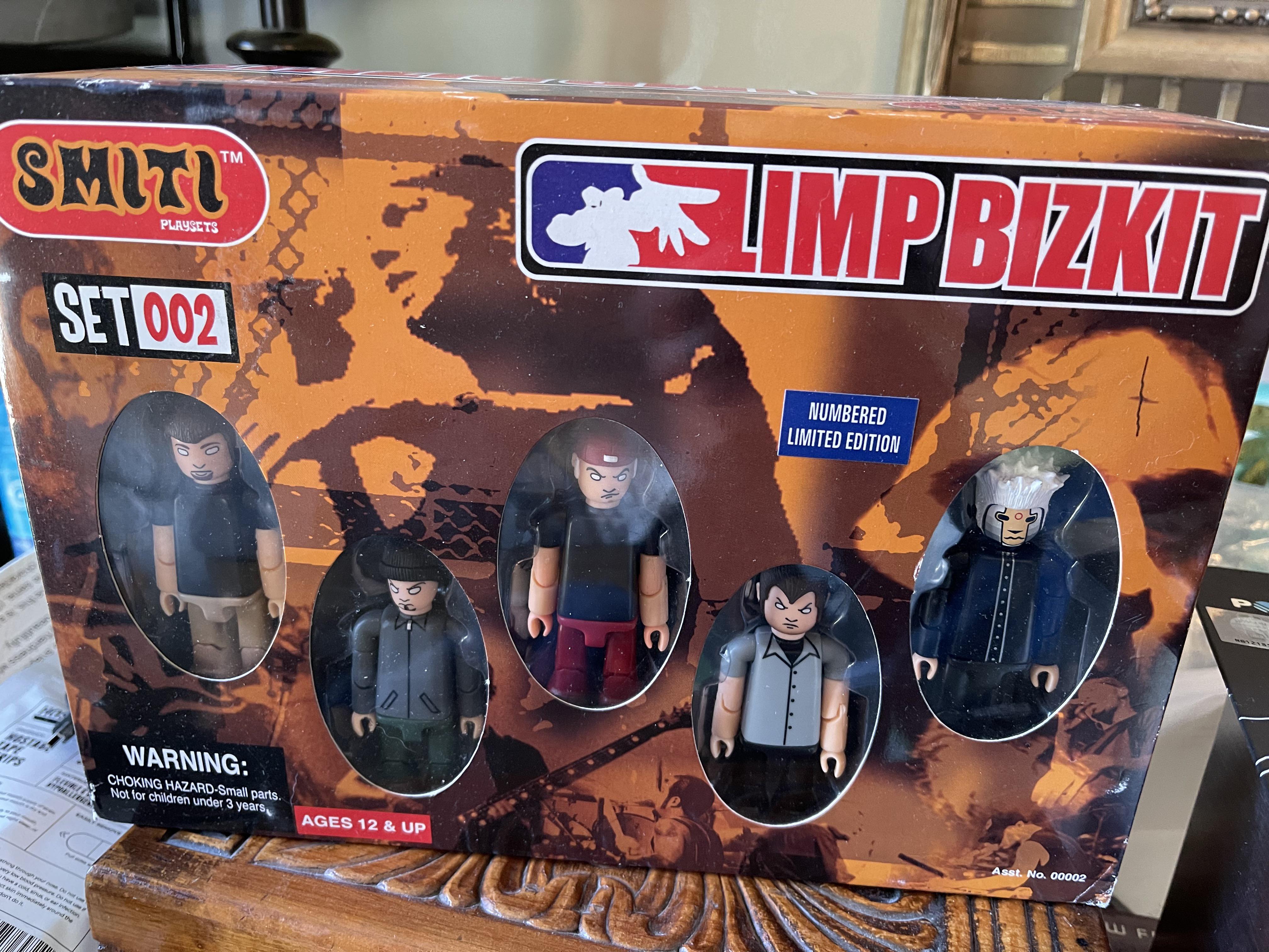 Original Smiti Limp Bizkit set, sealed in box from 2001. Still