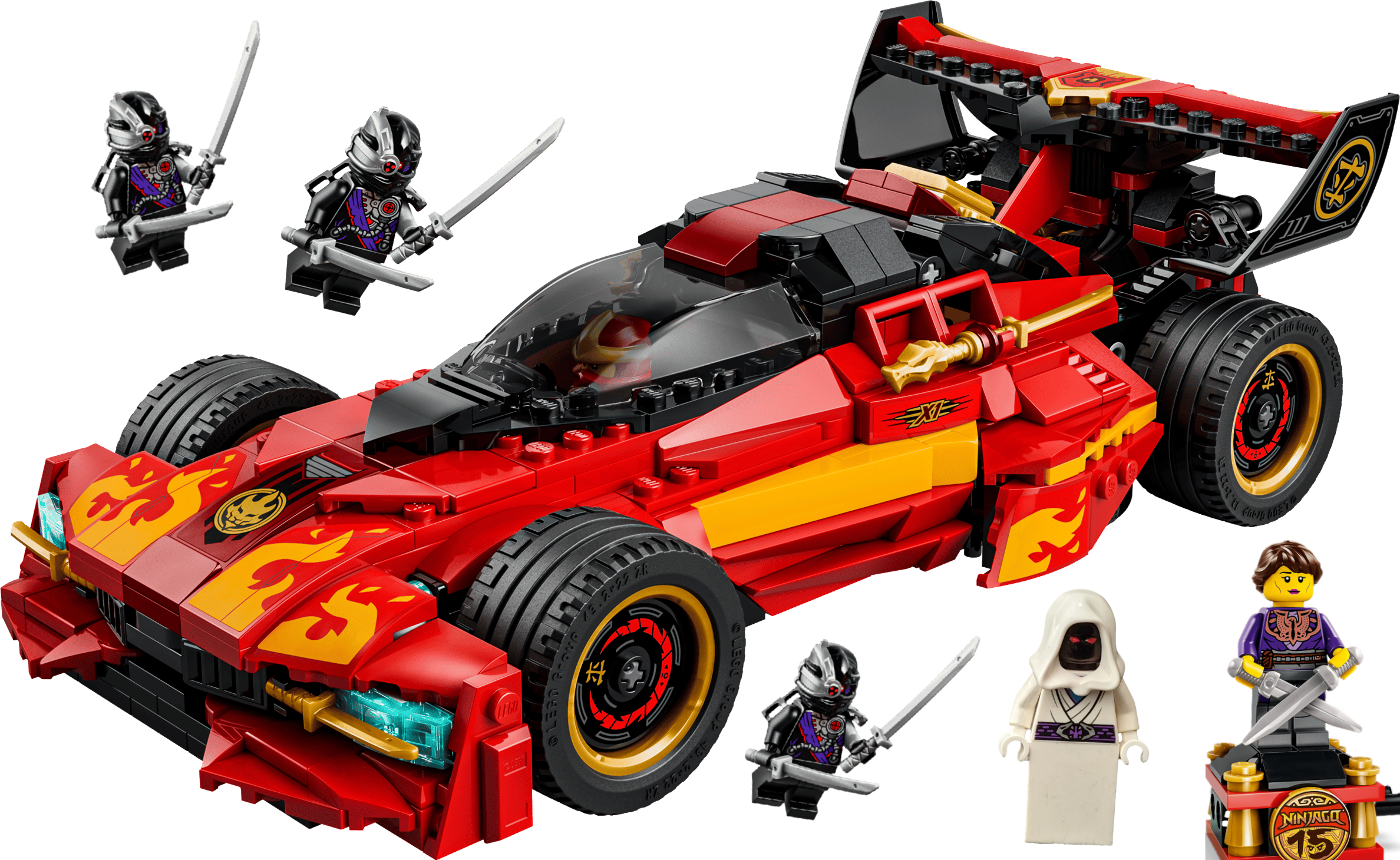 Fixed the 15th Anniversary X1 Ninja Charger : r/legoninjago
