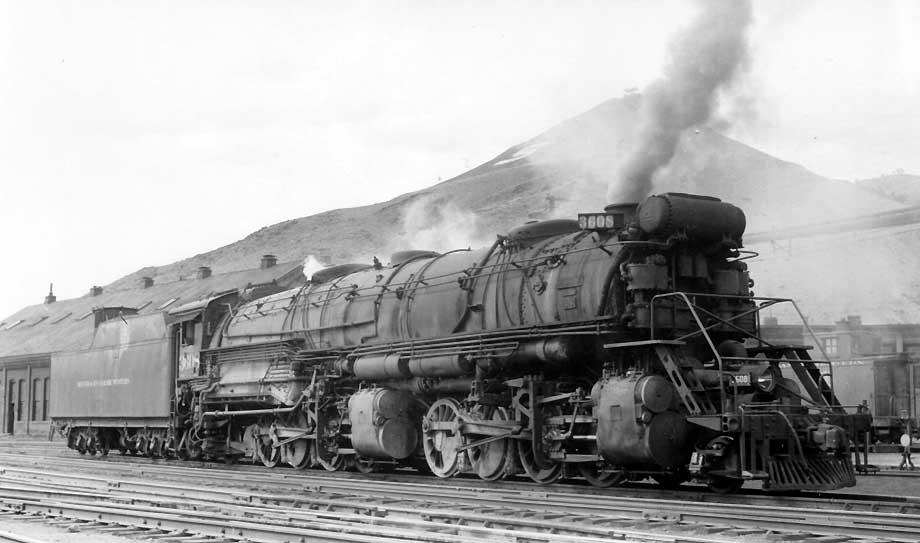 Denver and Rio grande Western L131/L132 2-8-8-2's, these where the