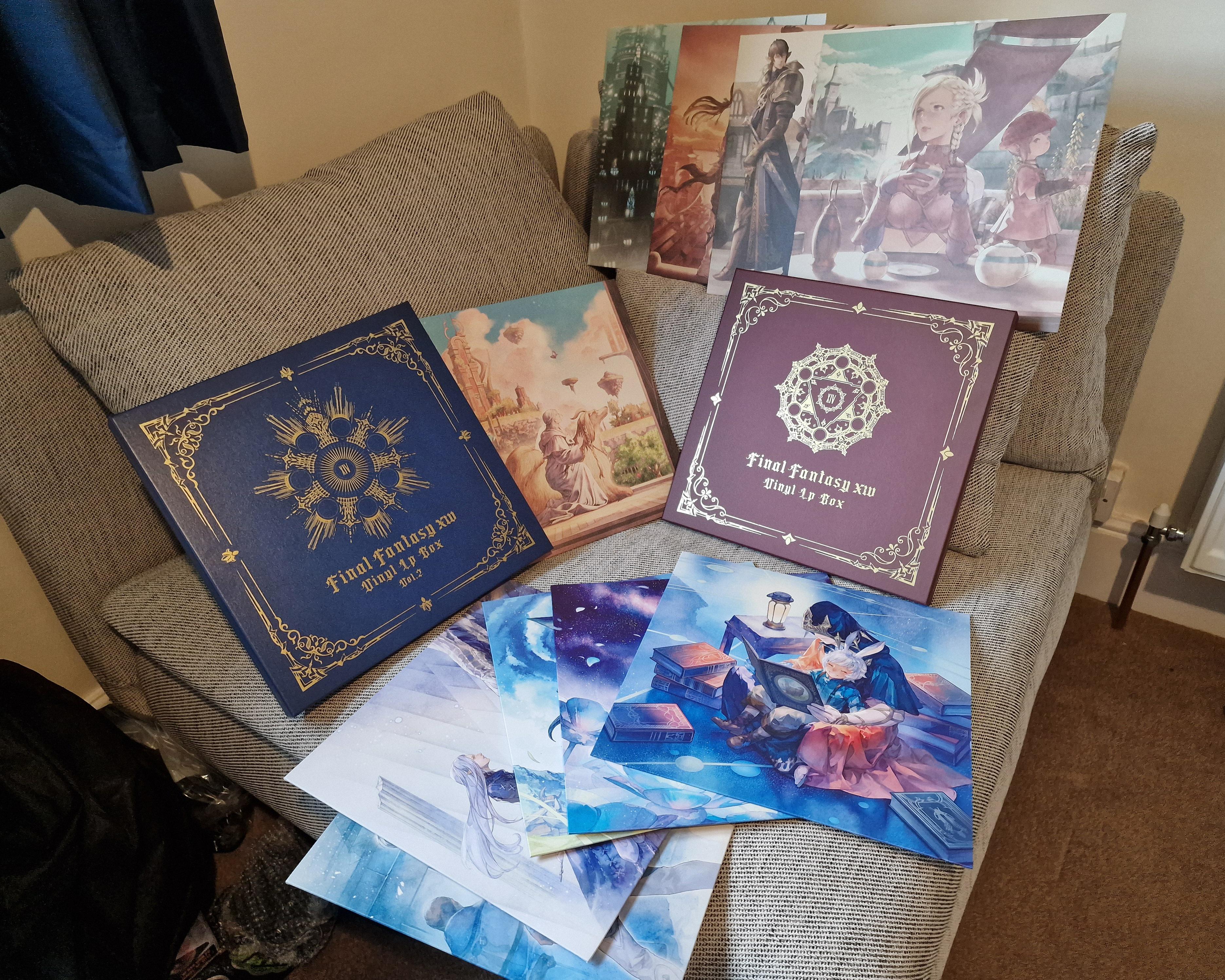 Vinyl LP Box Vol.2 Arrived Today! : r/ffxiv
