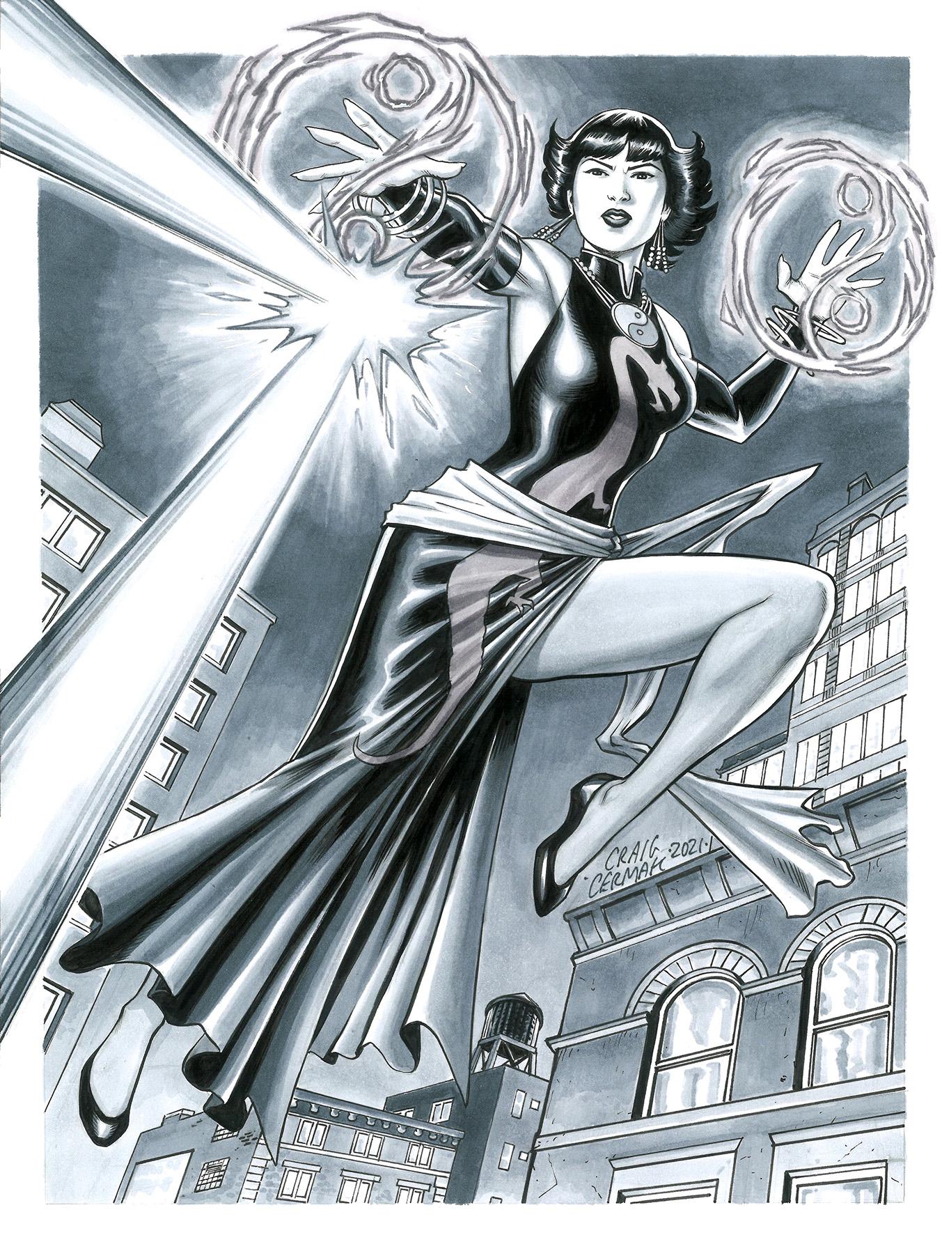 Artwork] TAO JONES (member of Helix, a character from DC's