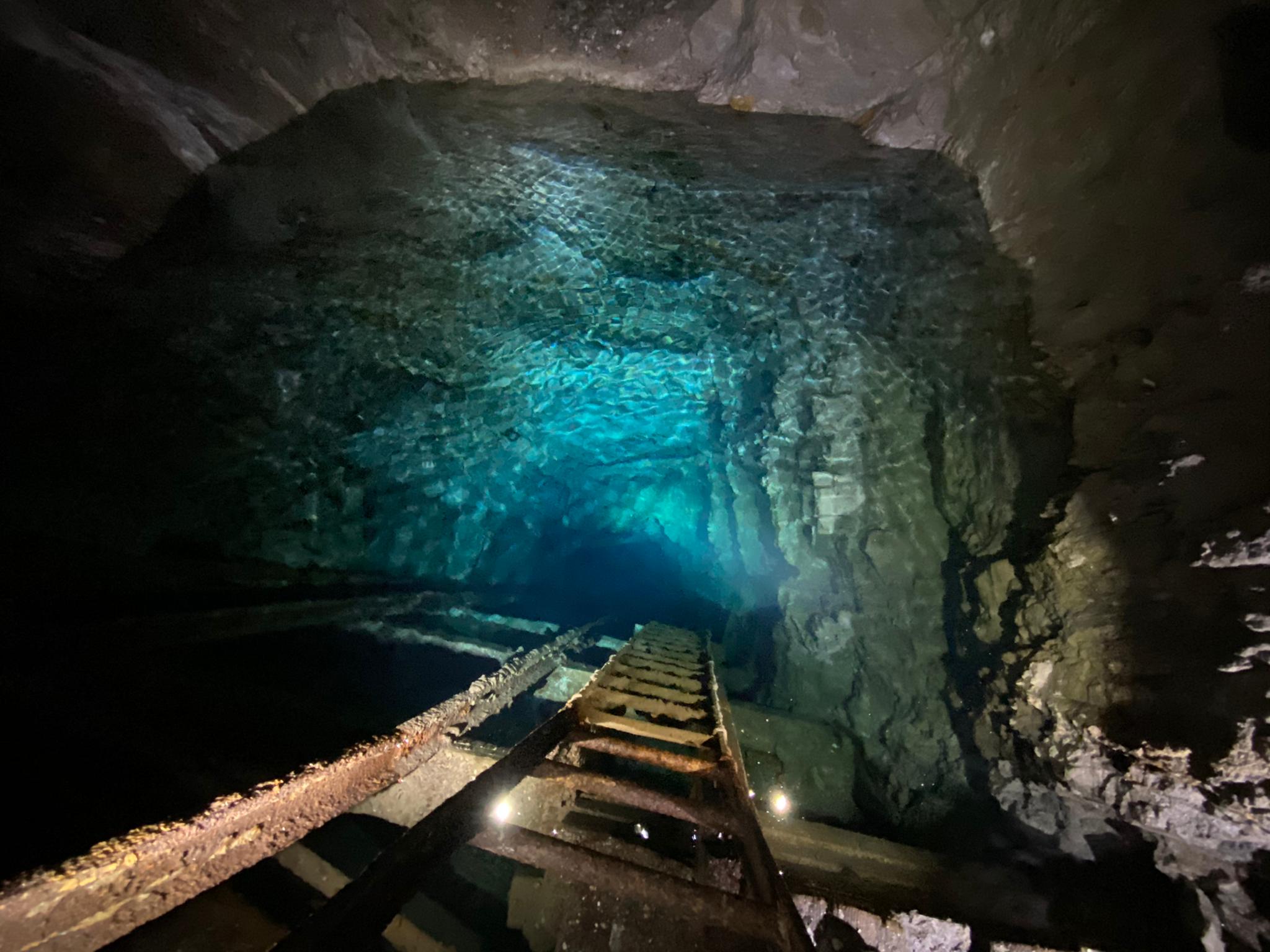 I was doing a Urbex in a coal mine in switzerland with some friend
