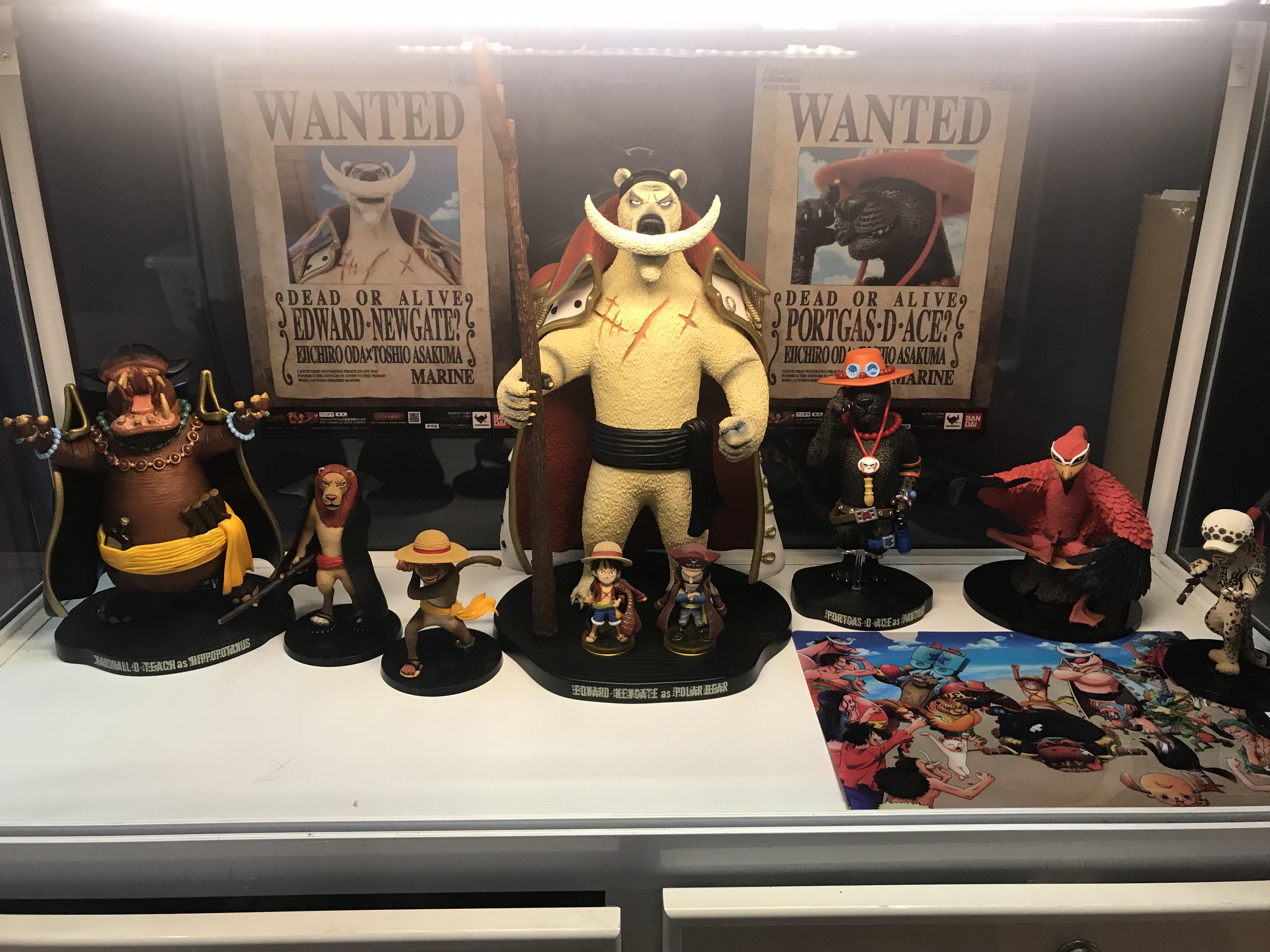 フィギュアーツゼロArtist Special 麦わらの一味+エース セット売り