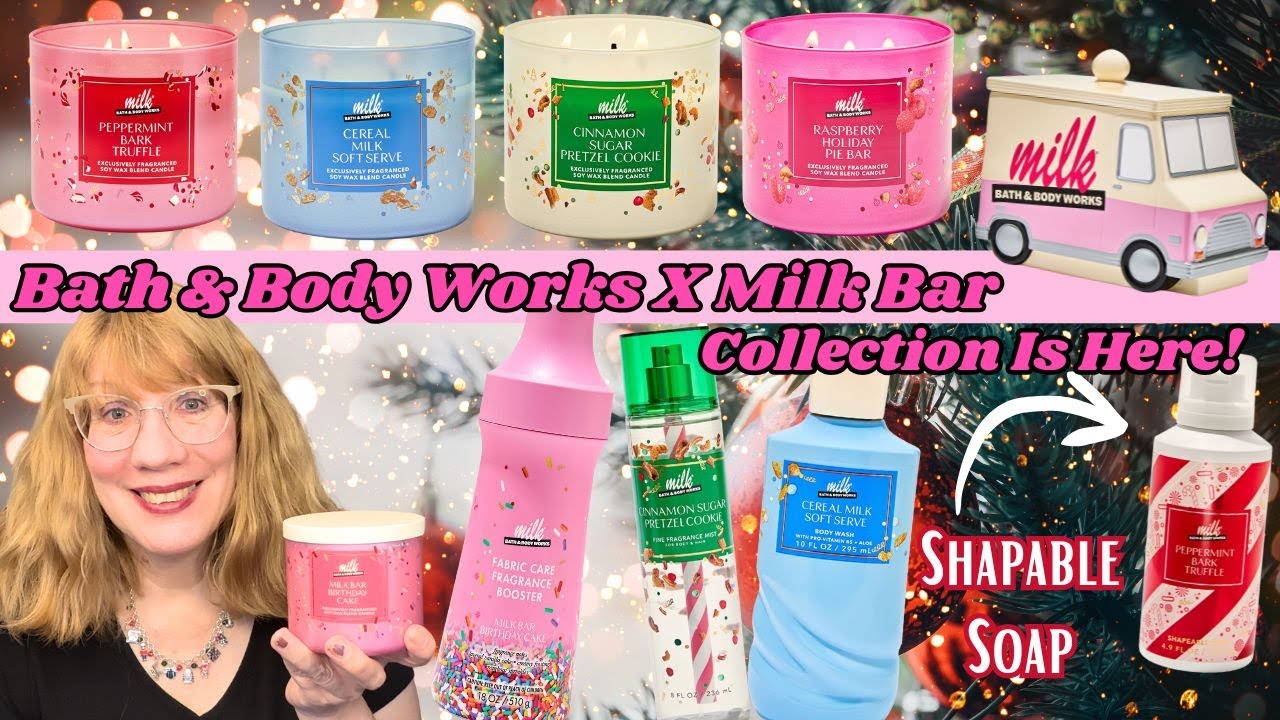 Bath & Body Works X Milk Bar Collection Is Here! - YouTube