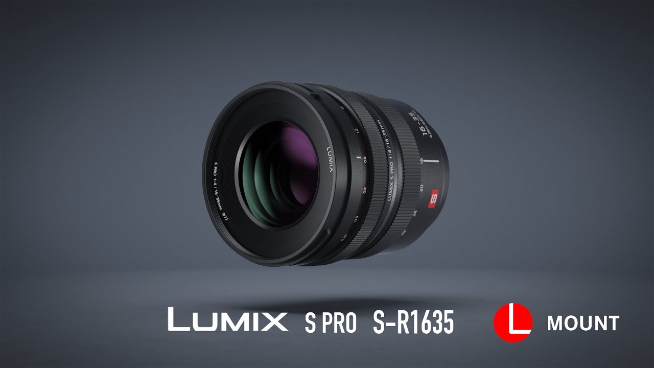 LUMIX S | LUMIX S PRO 16-35mm F4 (S-R1635) L-Mount Lens - YouTube