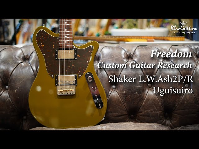 Blue Guitars - FREEDOM CUSTOM GUITAR RESEARCH / Shaker L.W.Ash2P/R